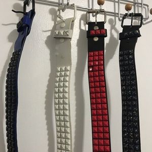 Studded belts sz 36 from HotTopic